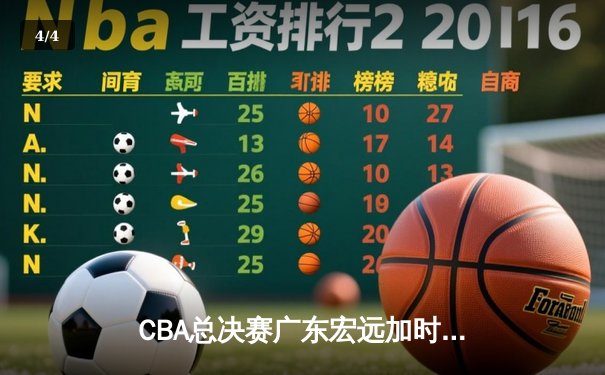 CBA总决赛广东宏远加时险胜辽宁本钢 易建联砍下30+15加冕FMVP - 4